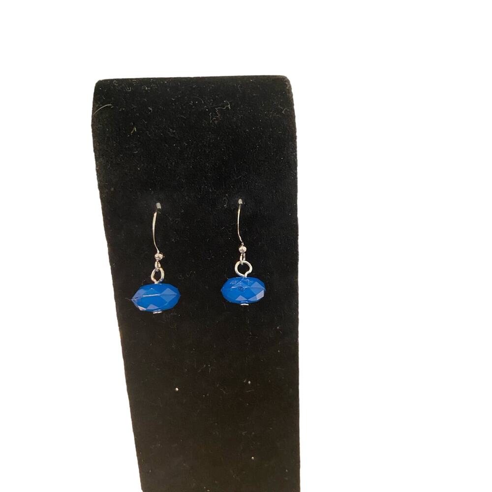 Blue earrings